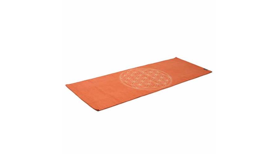 Covor Yoga din bumbac - Floare vietii - Yogistar - 192cm x 72cm x 0.3cm